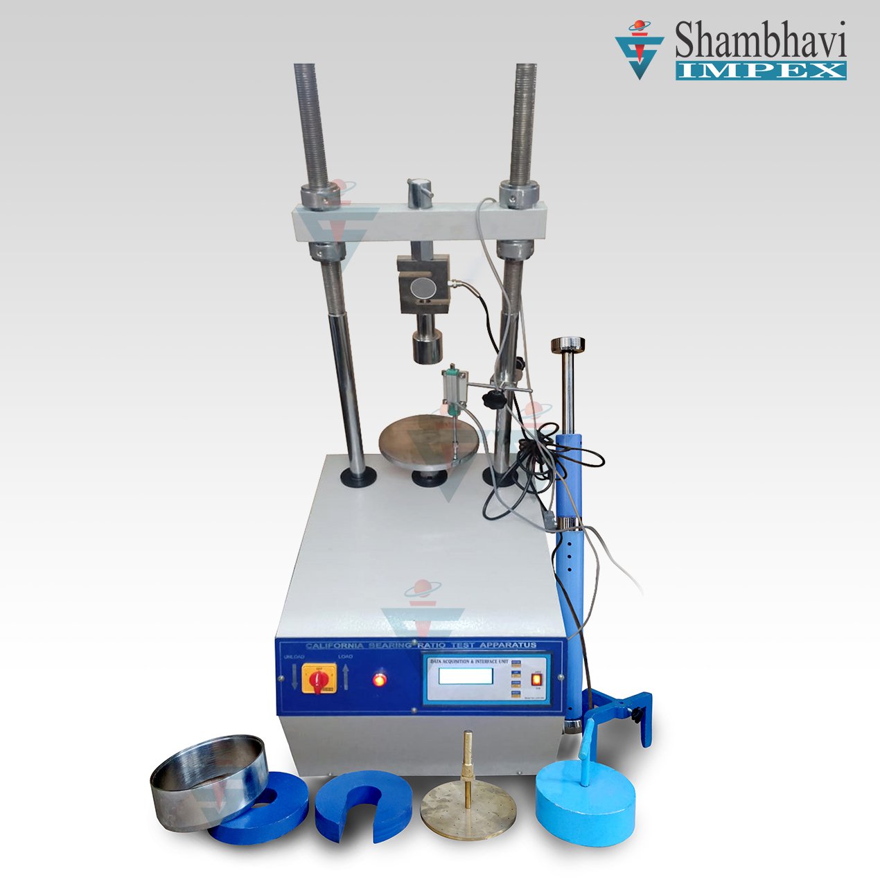 Digital California Bearing Ratio Apparatus -(SISDCBR-02)